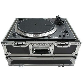 Harmony Cases HC1200BMKII Compatible with Technics 1200 Flight Foam Lined Turntable Custom Case