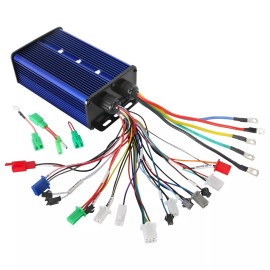Unite 48V 60V 72V 3000W Brushless Motor Controller 60A For Electric Bike ATV Scooter