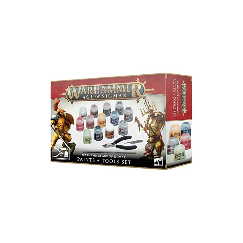 Warhammer Age of Sigmar: Paint and Tools Set