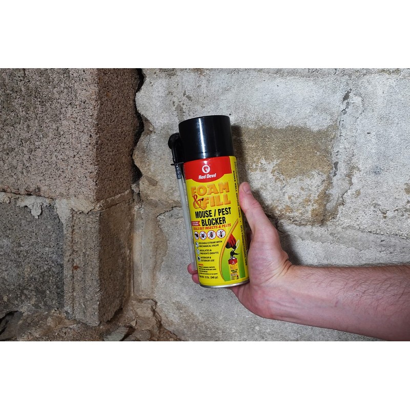 Red Devil 0918 Spray Foam & Filler Foam, 12 oz.,