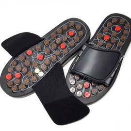 Office indoor spring acupressure foot massage slippers indoor shoes Living Room Shoes Twist Acupressure Slippers L 2ea