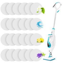 Maitys 24 Pcs Fragrance Discs Replacement Steam Mop Scent Disc Practical Fragrance Scented Pads Discs Compatible with Powerfresh and Symphony Series, Fits Model 1940, 1806 and 1132