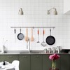 ROTHLEY Hanging Pot Rack Hanger: 39.4 Inch Stainless Steel Pot