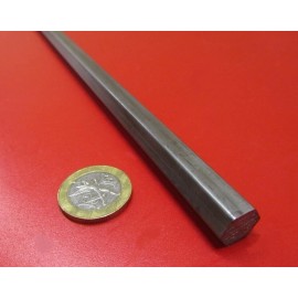 Basic 4140 Alloy Steel Hex Rod 7/16" Hex x 4 Foot Length