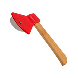 Out of the blue Pizzacutter 71/3237 Axe Approx. 18 cm Bamboo and Stainless Steel