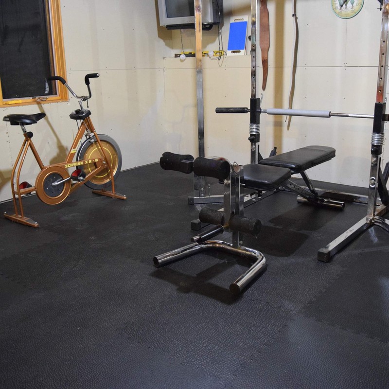 Greatmats Home Gym Pebble Mat 2x2 ft 10 mm, 25