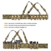 KRYDEX Tactical Chest Rig Elastic Rig Cummerbund with X Harness