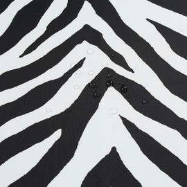 BESTRIPES Fabric Shower Curtain, Black and White Shower Curtain, Abstract Zebra Striped Shower Curtains for Bathroom, Modern Decorative Bathroom Curtains - 72" W x 72" H