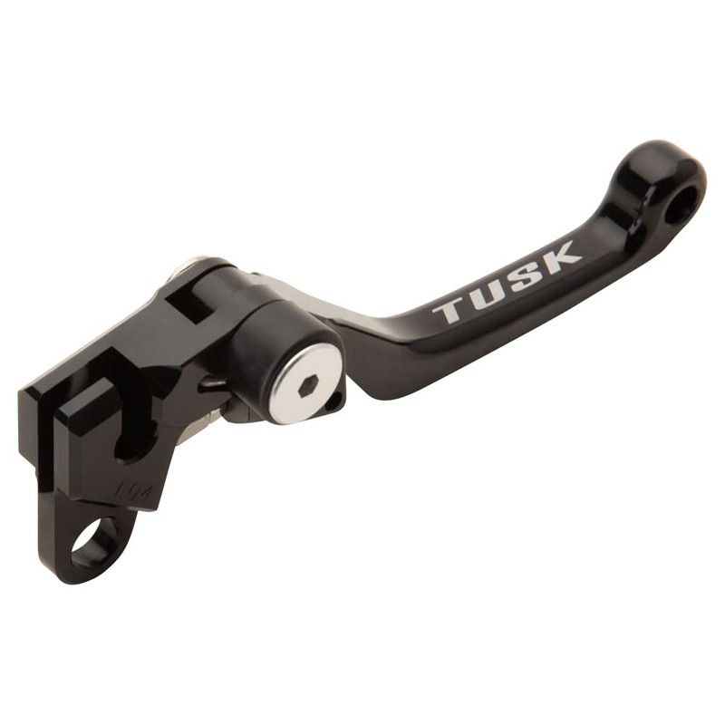 Tusk Folding Clutch Lever Black for Honda CRF300L 2021-2023