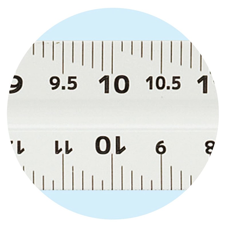 Niigata Seiki SK TSIA-15KD Aluminum Triangular Scale Quick Scale for