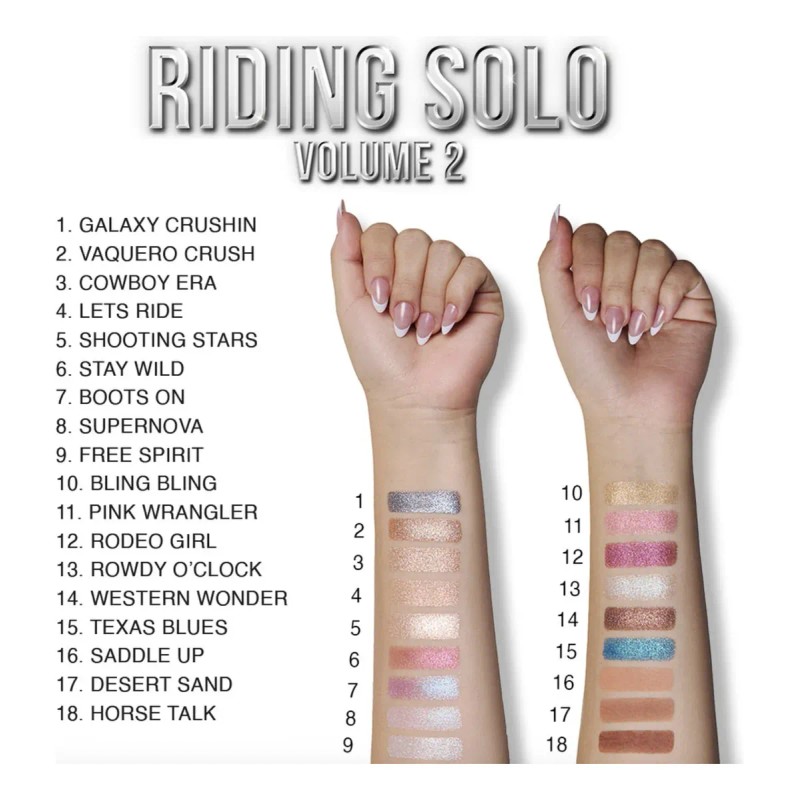 Sombra Individual Crema Polvo Riding Solo Beauty Creations®