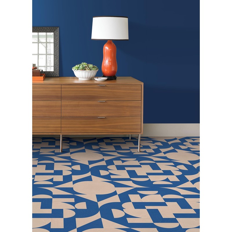 FloorPops x Very Gay Paint Gia Metric Coral and Blue