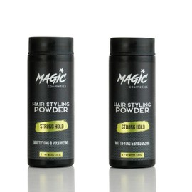 Magic Cosmetics Hair Powder Men | Unisex Root Hair Styling Powder | Matt Look | Anti-Gravity Powder Styler | Invisible Texture | Instant Volume and Root Boost| All Hair Types | 40 gr