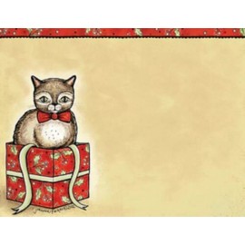 Primitives by Kathy Note Pad in Christmas Design--Giftbo