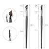 Etercycle Eyeliner Brushes Set, Fine Angled Eyeliner Eyebrow Concealer Brushes,