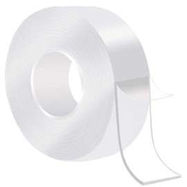 Double Sided Tape, Transparent Magic Tape, Repeatedly, Super Strong, No Residue, Removable, Washable, Waterproof, Anti-Slip, Convenient, Heat Resistant, For Office, School, Home, Company, Industrial,