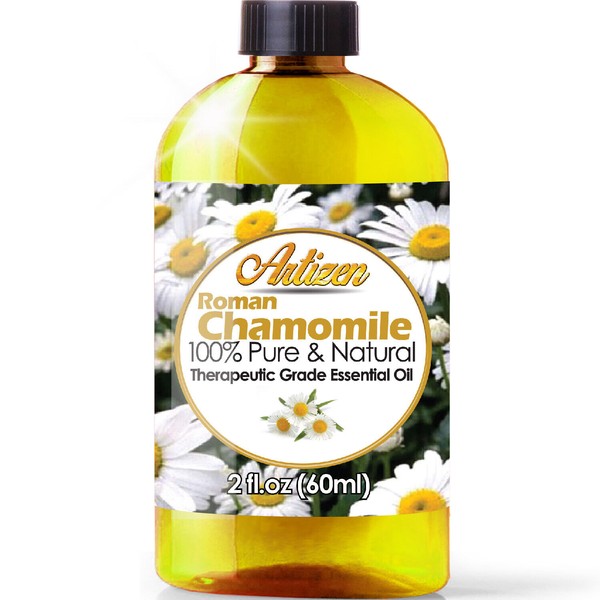 Artizen Roman Chamomile Essential Oil (100% PURE & NATURAL - UNDILUTED) - 2oz