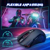 RisoPhy PC400 Wireless Gaming Mouse with 8000 DPI, 2.4G &