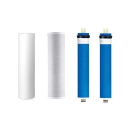 Hydro Logic Stealth RO300 Complete Replacement Filter Pack - RO Membranes, Carbon & Sediment Filter for Hydrologic RO by Oceanic Water Systems