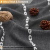 BTTN Extra Long Shower Curtain - 72x84 Long Boho Chic