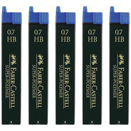 Faber Castell Super Polymer Fine Leads 0.7HB (5x, 0.7HB)