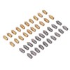 52Pcs 3D Printer Nozzle Stainless Steel Brass with Cleaning Tool