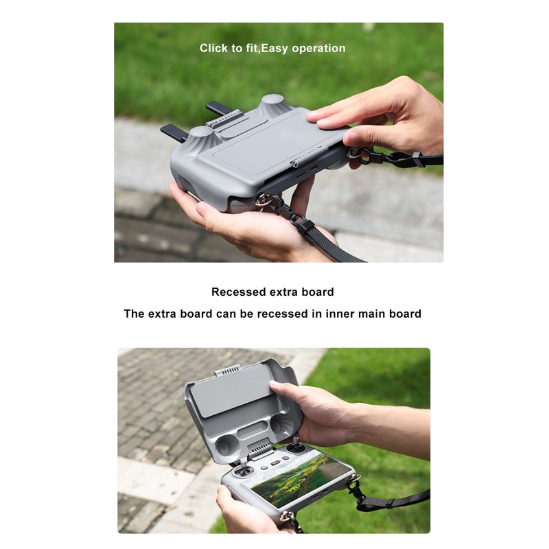 Drone Controller Hood Sunshade with Adjustable Extra Board ABS Accurate