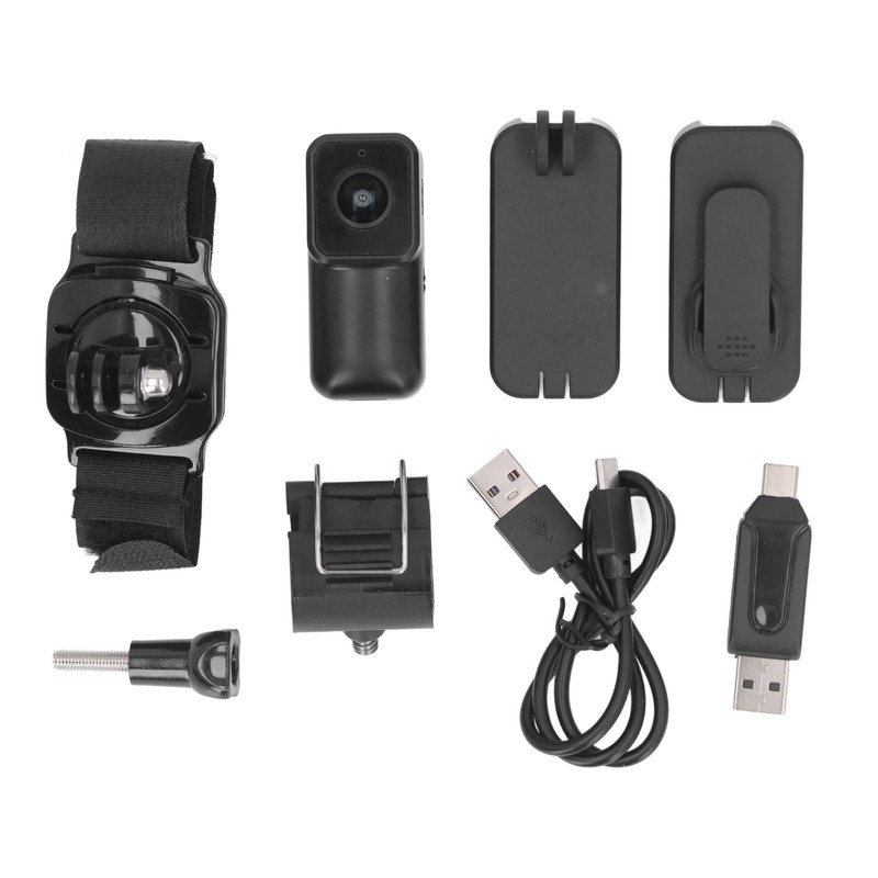 Pocket Camera 1080P Portable Wifi Mini Body Clip Camera Video