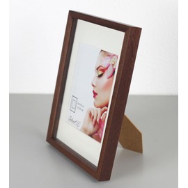 IDEAL TREND S223 3D Object Frame Wooden Picture Frame Shirt Shirt Wall Decoration Frame Collage Poster Colour: Black Format: 20 x 20 cm