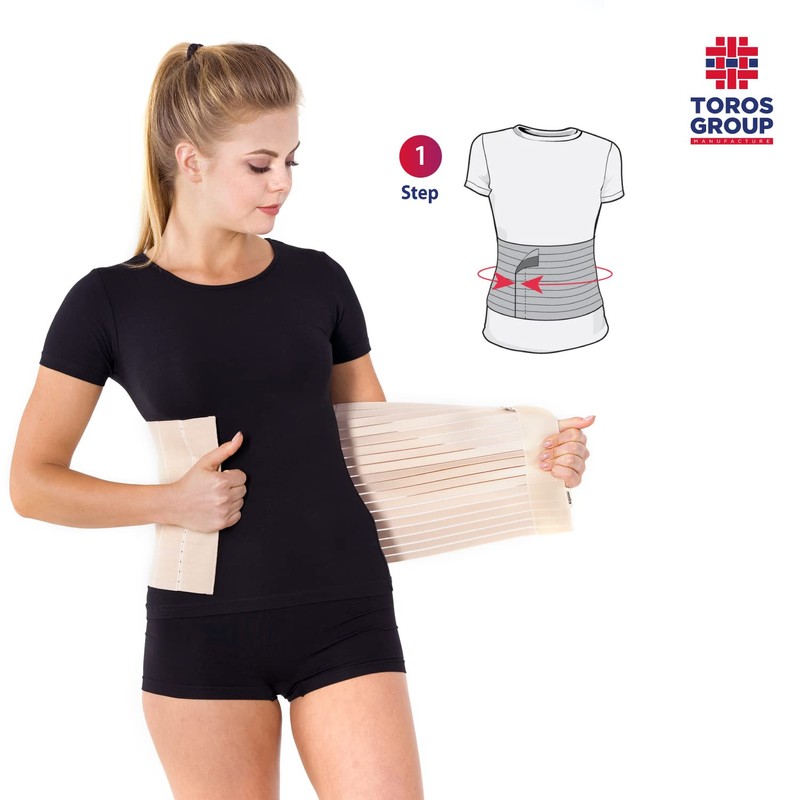 Atmungsaktiv Postpartum Gürtel / Postoperative Binder Bauch Band Elastische 24