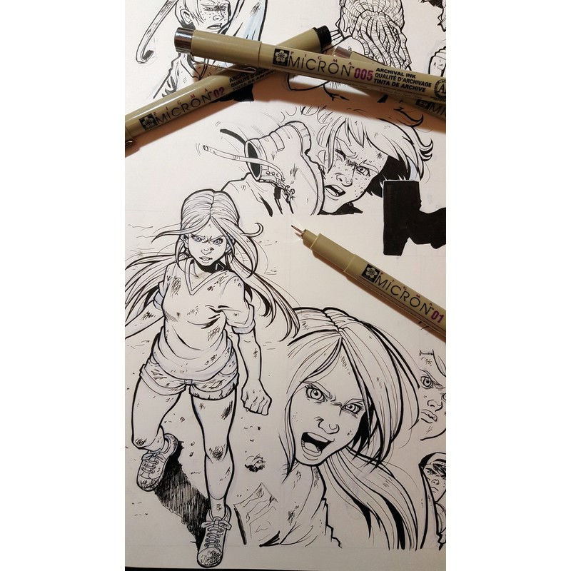 Yukama Sakura Pigma Art Edition 8 Pigma Micron Fineliner Pen