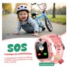 Reloj Inteligente Smartwatch Para Niños Blackview Z20 Rosa Con 4g