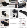 Adjustable Computer Armrest, Arm Wrist Rest, 180°, Adjustable Arm Rest,