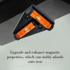 YANNLIHONG T-Shaped Mini Level Platform, Magnetic 4-Function Acrylic Level Ruler,