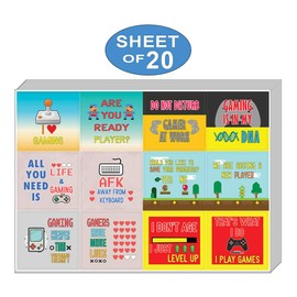 Creanoso Cheeky and Funny Stickers 20 Sheets