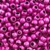 400 cuentas de acrílico metálico rosa mate de 10 mm
