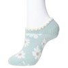 Atsugi RRA5094 RRA5094 Women's Warm Fleece Lined Flower Pattern Room