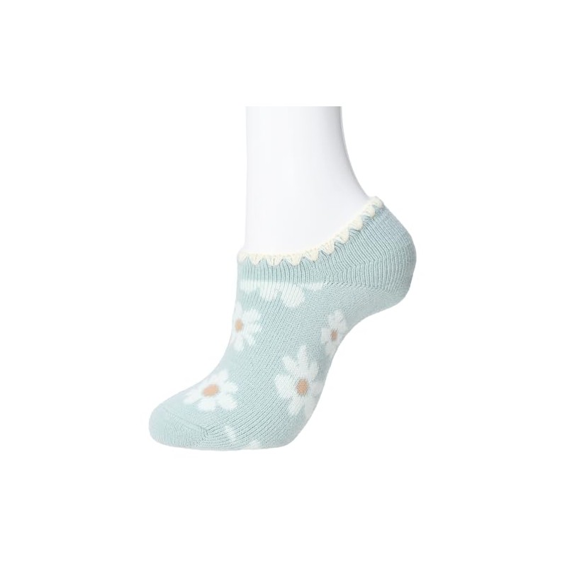 Atsugi RRA5094 RRA5094 Women's Warm Fleece Lined Flower Pattern Room