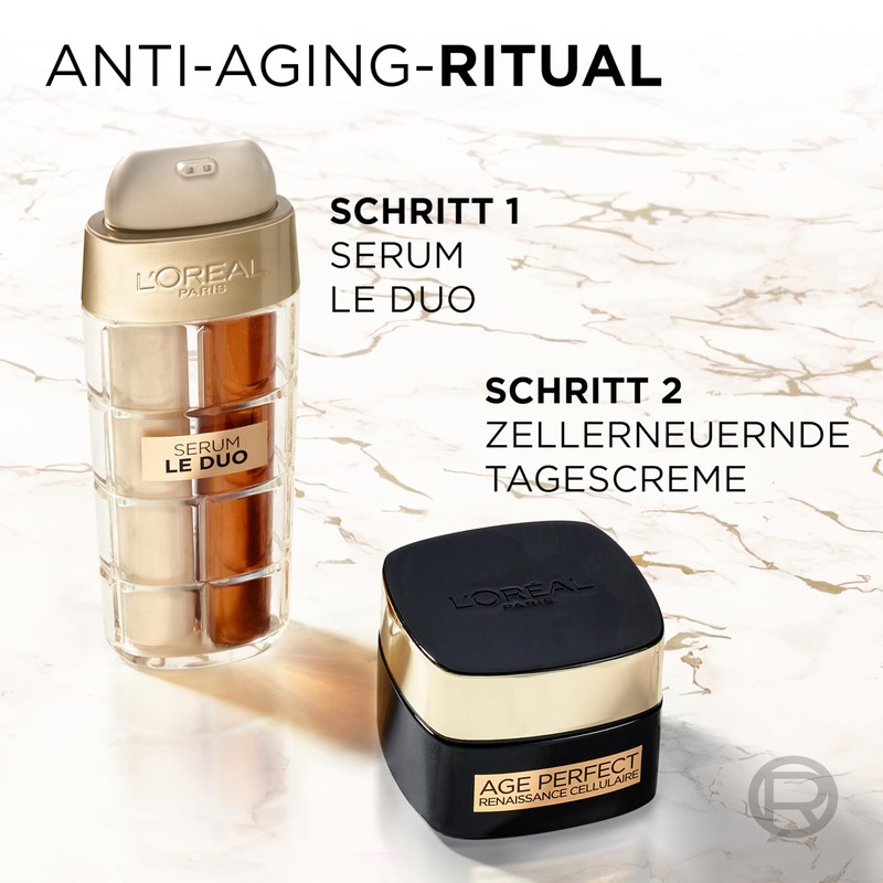 L'Oréal Paris Age Perfect: Serum Le Duo & Zell-Renaissance Tagespflege