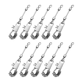 Tiardey 10 Pcs Fly Fishing Ring Tippet Rings For Fly Fishing Special Fishing Accessories Lightweight Tippet Rings Fly Fishing Trout