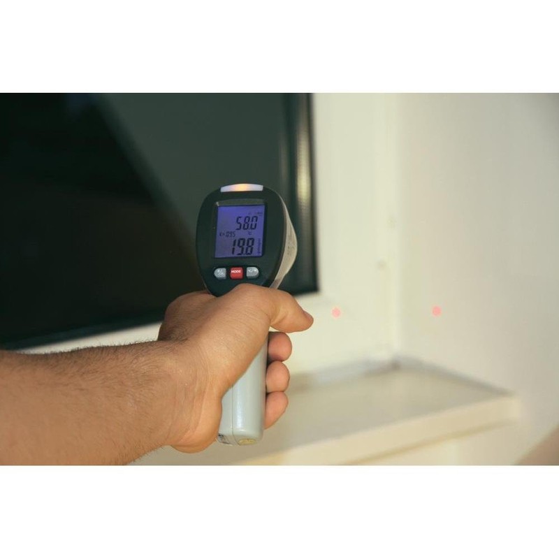 VOLTCRAFT Technikus IR-SCAN-350RH Infrared Thermometer IR Dew Point Meter