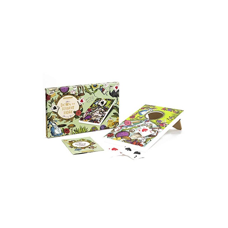 Professor PUZZLE Down The Rabbit Hole - Alice in Wonderland