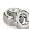 2Pcs M24 Hex Nut Stainless Steel Metric Thread Hex Lock
