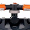 Lawn Sprinkler 3 Arm Nozzles 360° Auto Rotating Irrigation Water