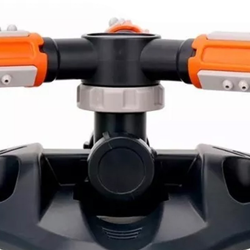 Lawn Sprinkler 3 Arm Nozzles 360° Auto Rotating Irrigation Water