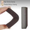 Bates- Sanding Sponge, 8 pcs, 80 Grit, Washable and Reusable,