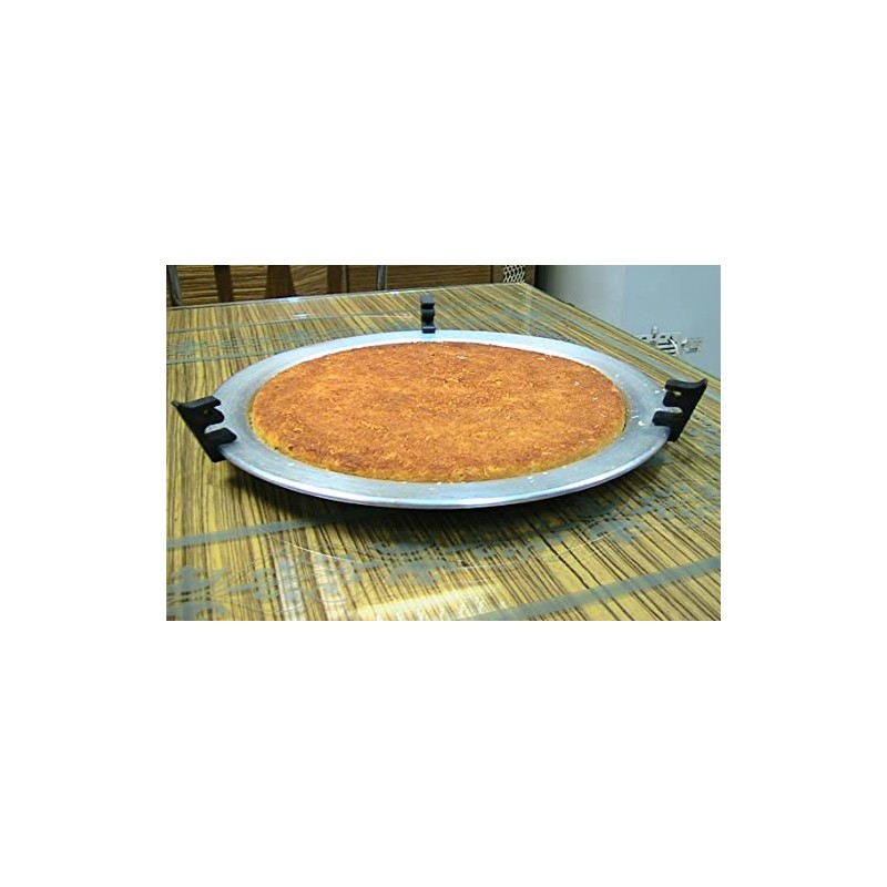 DLK - 18'' XXL - Big Aluminum Kunefe Tray, Kunafa