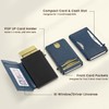 RUNBOX Slim Card Wallet for Men with ID Window –
