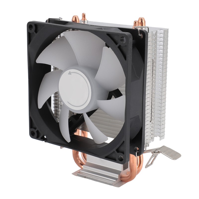 CPU Cooler Dual Heat Pipe 48CFM DC12V Quiet Operation Hydraulic