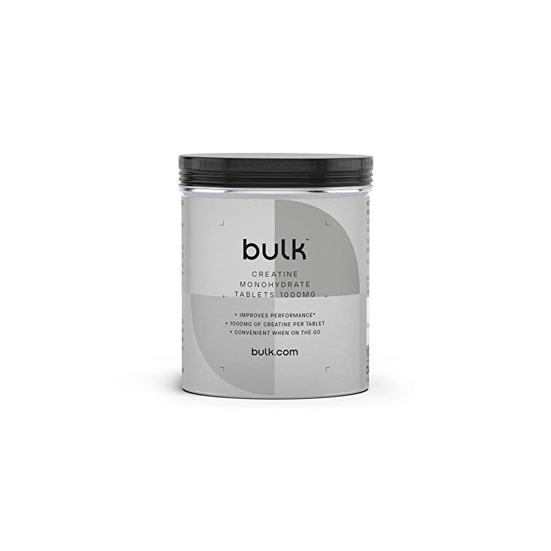 Bulk Creatine Monohydrate Tablets, 1000 mg, Pack of 270, Packaging